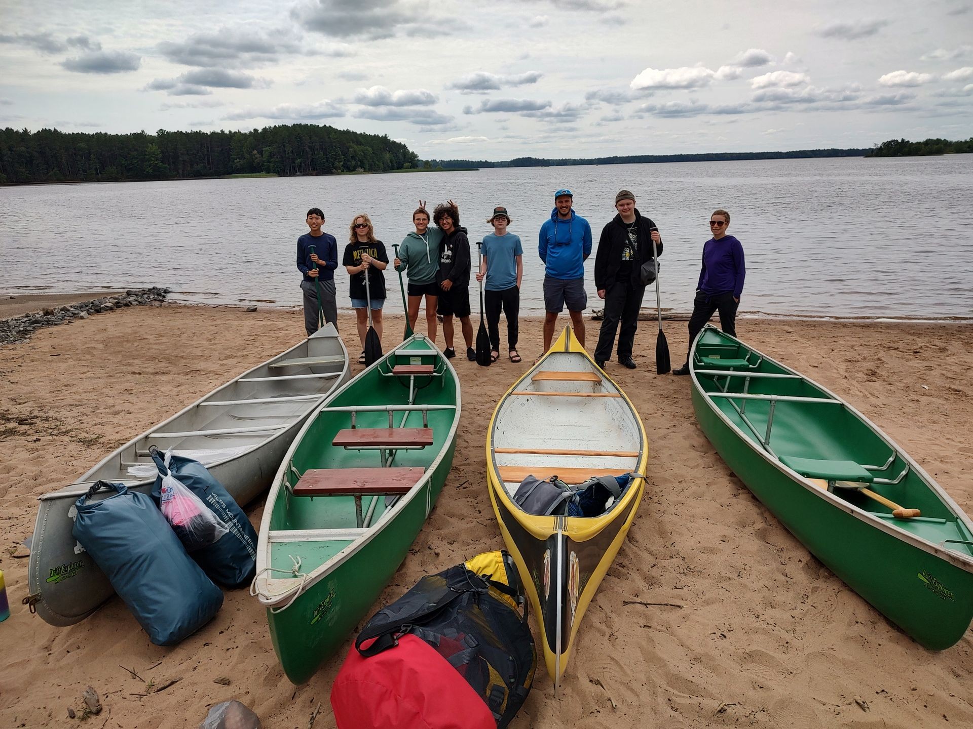 Oak Island Park Landing to Upper dam in Rothschild Dam 🛶